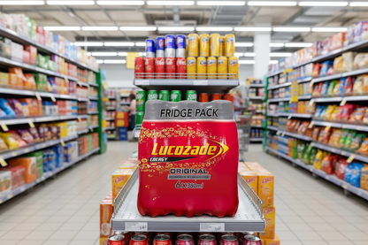 4 x Lucozade Energy Original 6Pk - 6X380ML