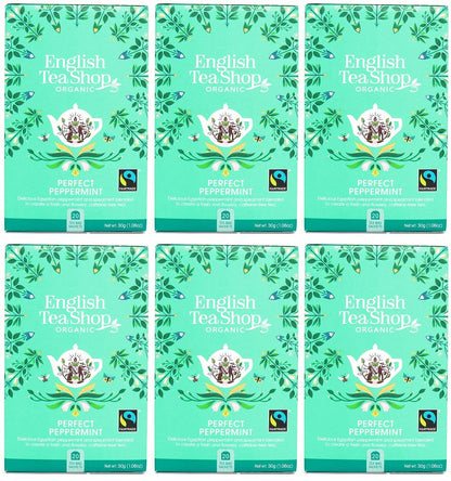 6 x English Tea Shop Perfect Peppermint - 20Bags