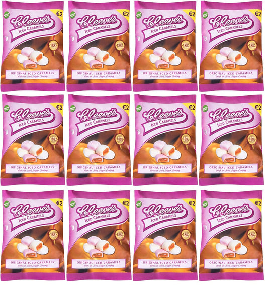 12 x Cleeves Iced Caramels 130G