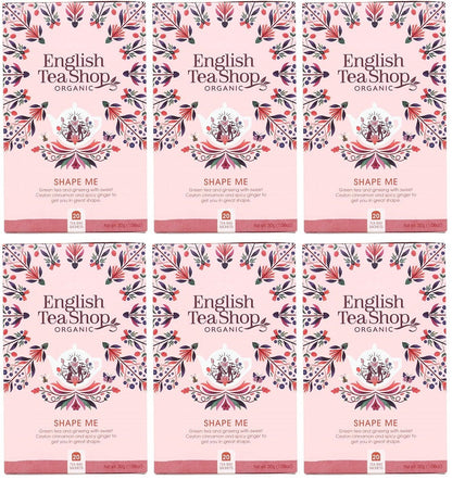 6 x English Tea Shop Shape Me - 20Bags