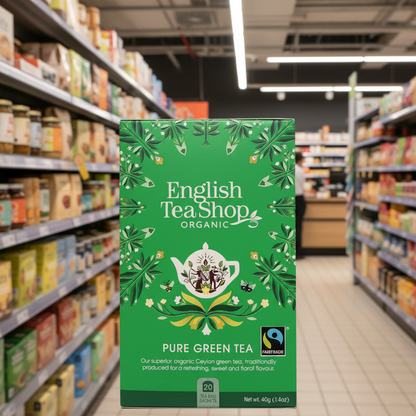 6 x English Tea Shop Pure Green Tea - 20Bags