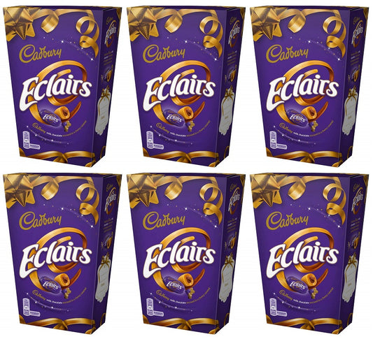 6 x Cadbury Eclairs Chocolate Carton - 350GM