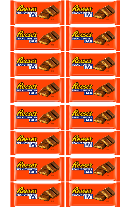16 x Resses Peanut Butter Sharing Bar  - 90GM