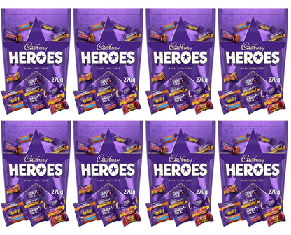 8 x Cadbury Heroes Pouch - 270GM
