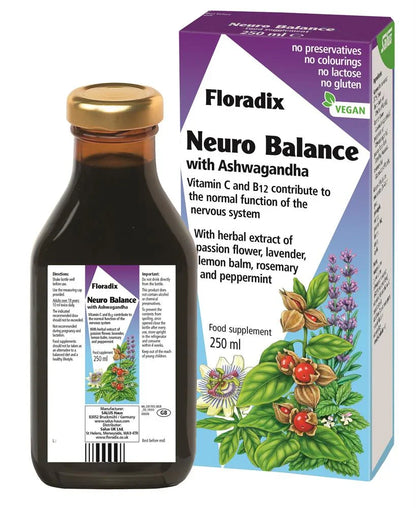 Floradix Neurobalance with Ashwagandha - 250ml