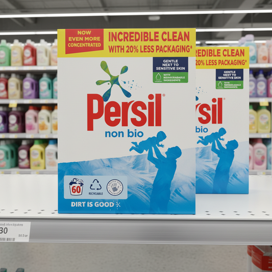 Persil  Washing Powder Xl Family Pack Non Bio 3 Kg (60 Washes)