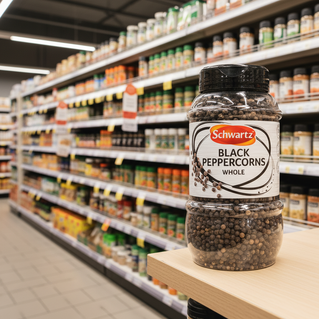 Schwartz Black Peppercorns Whole 460G
