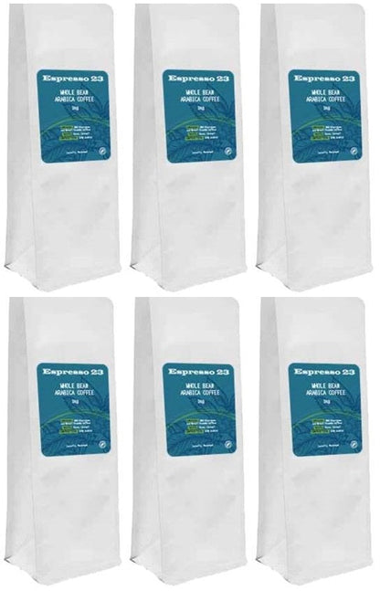 6 x Blend 23 Espresso Coffee Beans 1kg
