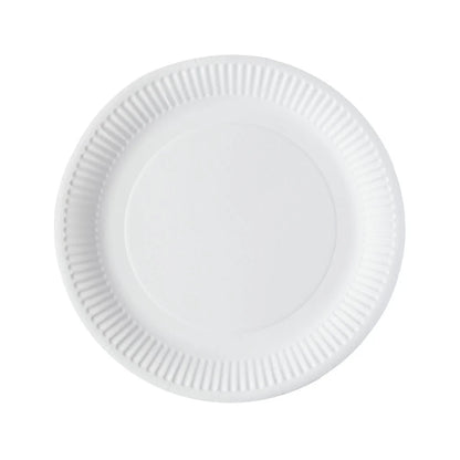 10 x Green Spirit 9 Round Paper Plates 100 Plates