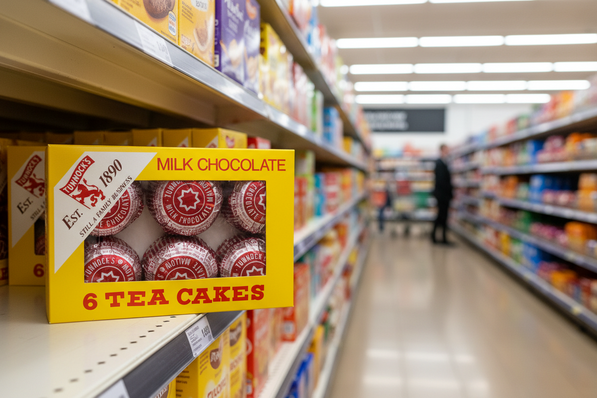 12 x Tunnock's Milk Chocolate Tea Cakes 6 X 24G