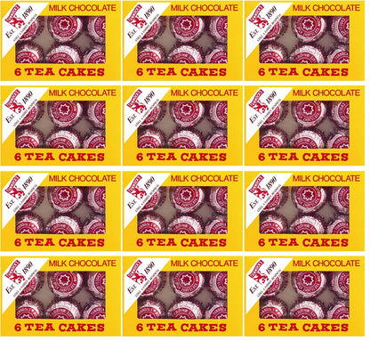 12 x Tunnock's Milk Chocolate Tea Cakes 6 X 24G