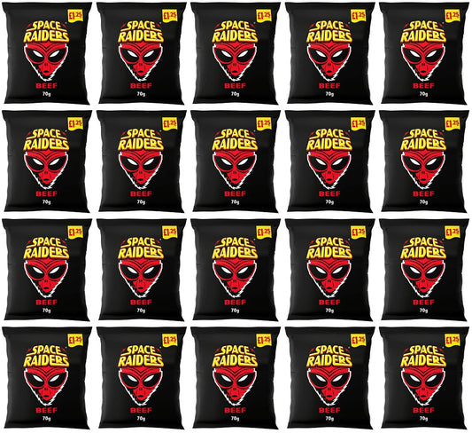 20 x Kp Space Raiders Beef - 70GM