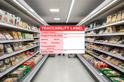Traceability Label 1000 Roll X 10