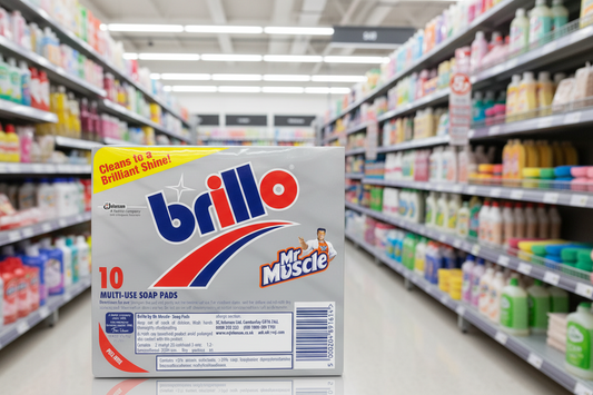 12 x Brillo 10 Multi-Use Soap Pads