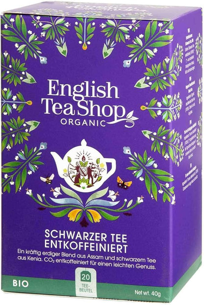 6 x English Tea Shop Decaffeinated Black Tea - 20Bags