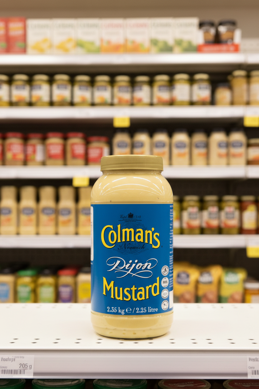 2 x Colman's Dijon Mustard 2.25L