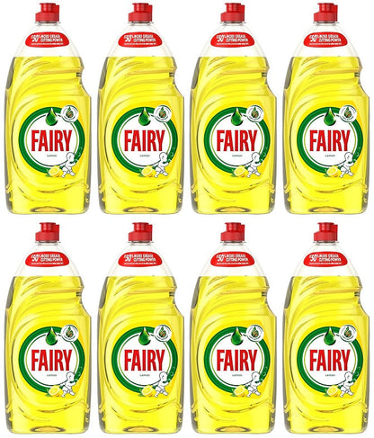 8 x Fairy Liquid Lemon   - 1015ML
