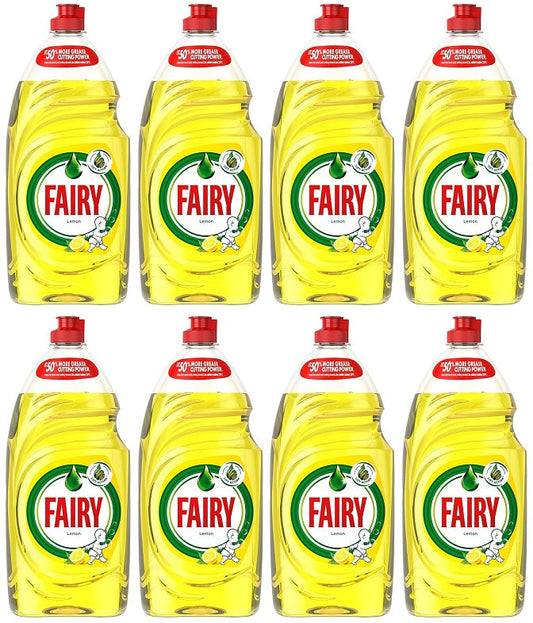 8 x Fairy Liquid Lemon   - 1015ML