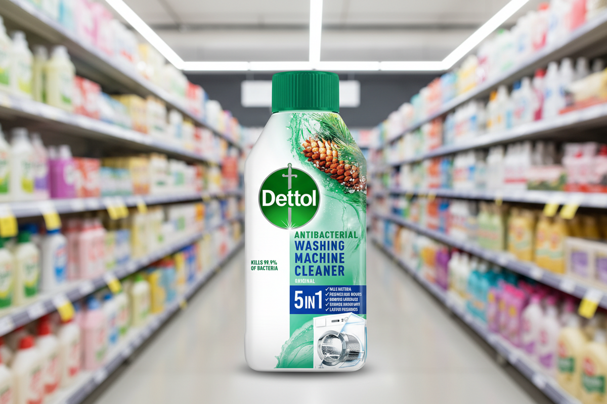 6 x Dettol Washing Machine Cleaner Spring  - 250ML