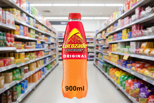 12 x Lucozade Energy Drink Original 900Ml