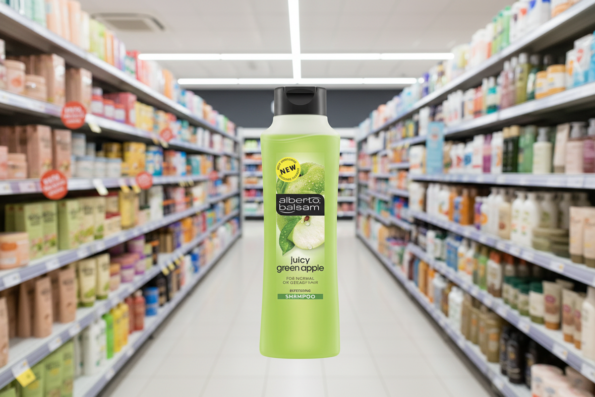 6 x Alberto Balsam Shampoo Green Apple - 350ML