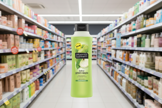 6 x Alberto Balsam Shampoo Green Apple - 350ML