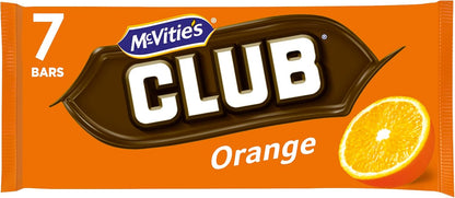 12 x Mcvities Club Orange 7pk - 154GM