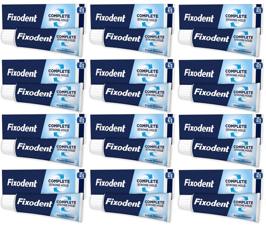 12 x Fixodent Complete  - 47G