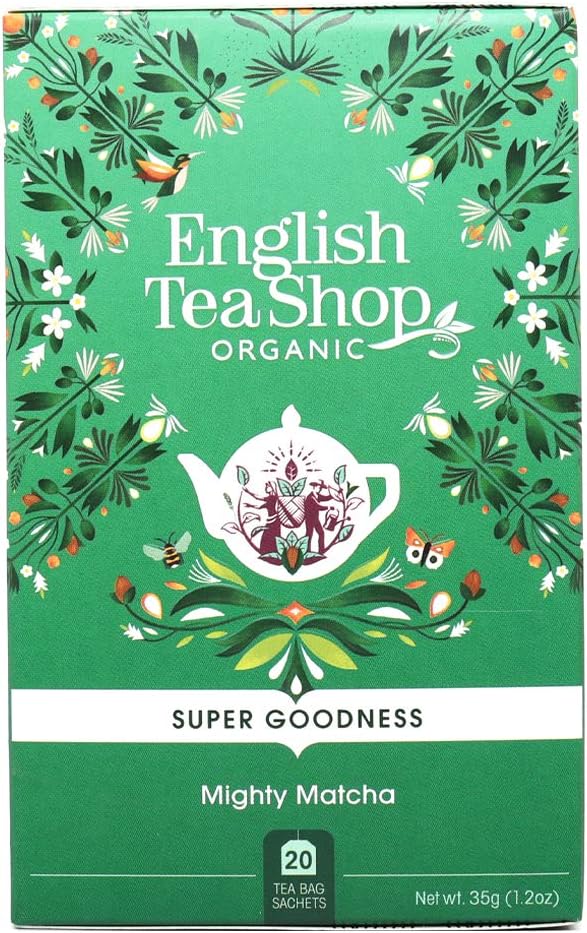 6 x English Tea Shop Mighty Matcha Speciality Tea - 20Bags