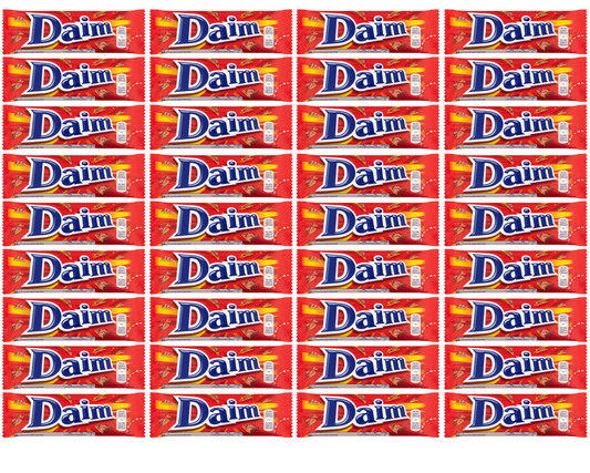 36 x Daim Bars 28Gm