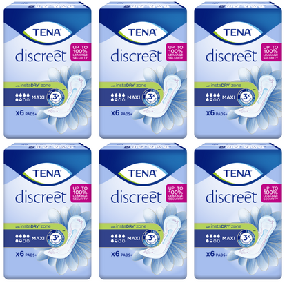 6 x Tena Lady Maxi Order 6 Pack
