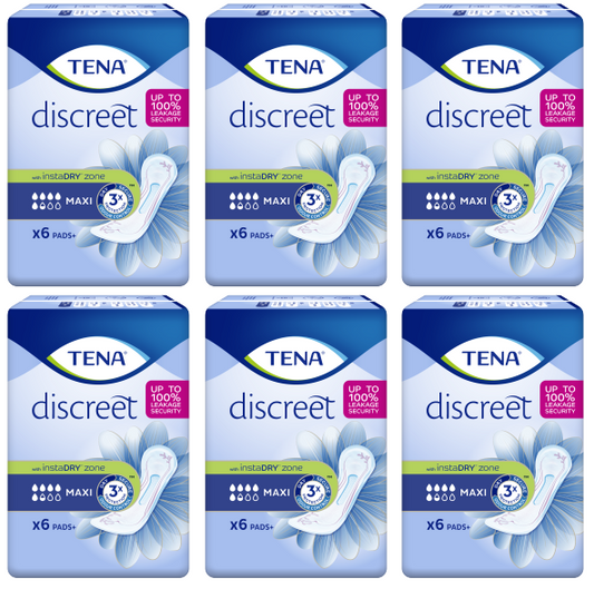 6 x Tena Lady Maxi Order 6 Pack