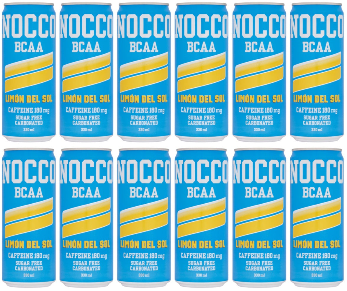 12 x Nocco Limon Del Sol - 330ML