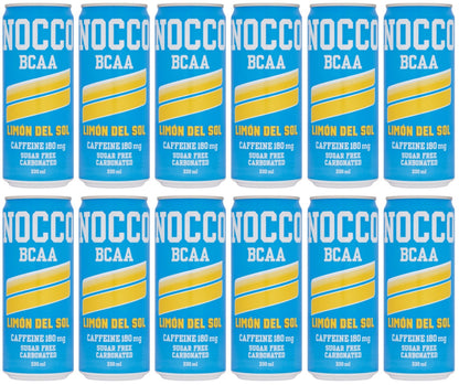 12 x Nocco Limon Del Sol - 330ML