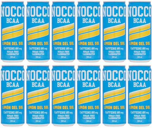 12 x Nocco Limon Del Sol - 330ML