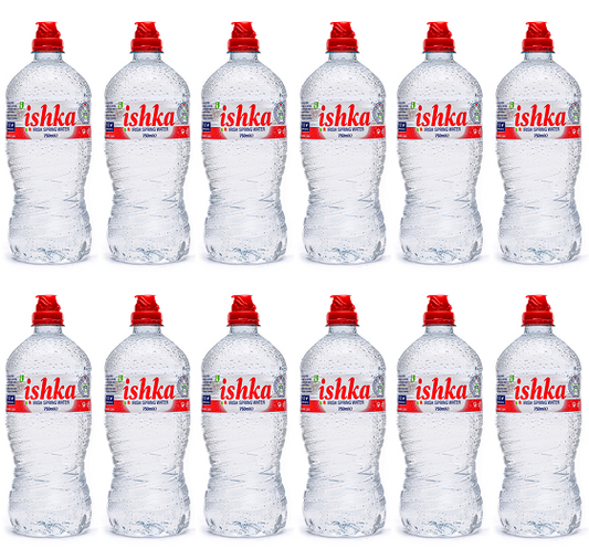 12 x Ishka Irish Spring Water 750Ml