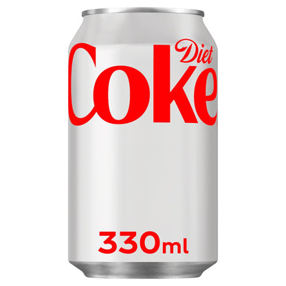 2 x Diet Coke Cans 12 Pack 12X330Ml
