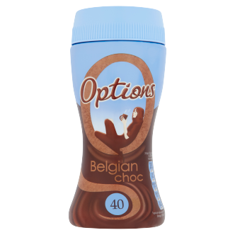6 x Options Belgian Chocolate Jar 220G