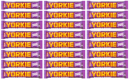 24 x Nestle Yorkie Raisin & Biscuit Duo 66G