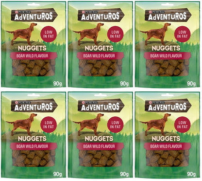 6 x Adventuros Nuggets Boar Wild - 90GM