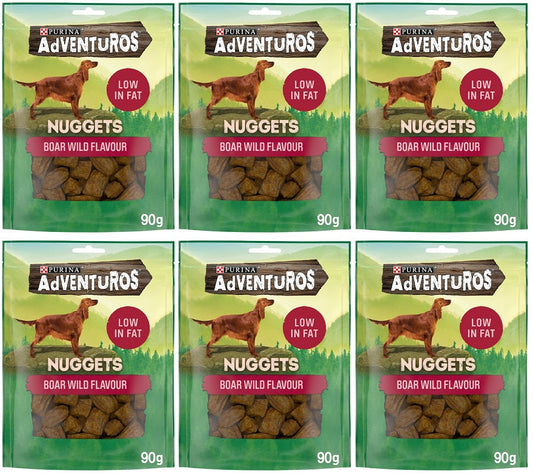 6 x Adventuros Nuggets Boar Wild - 90GM