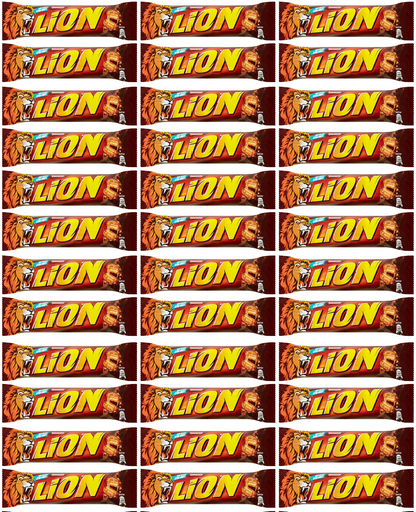 36 x Lion Bar 50Gm