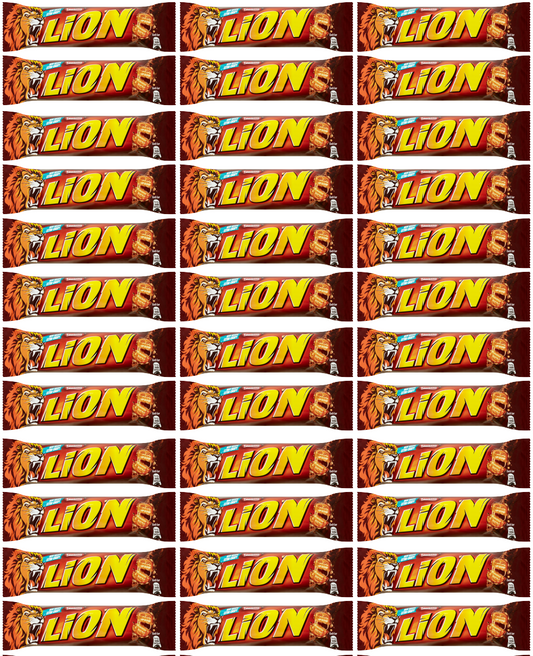 36 x Lion Bar 50Gm