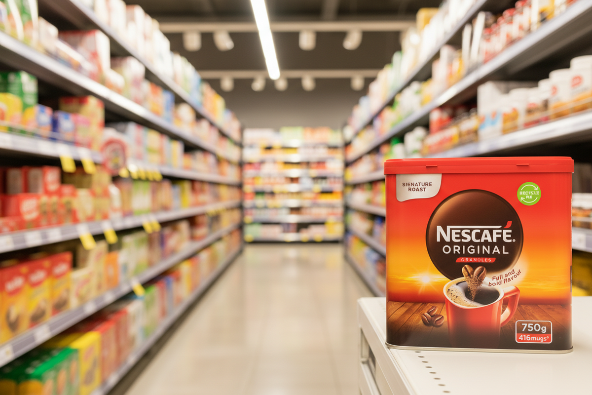 Nescafe Original Instant Coffee Granules 750G