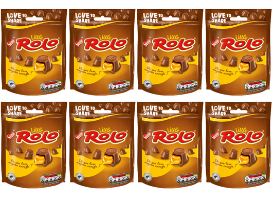 8 x Rolo Little Rolo Pouch Bag 103Gm