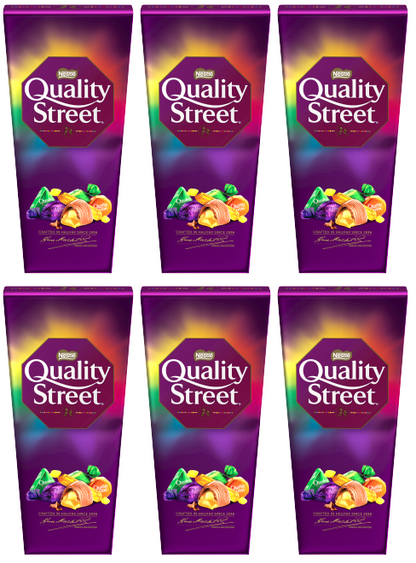 6 x Quality Street Carton Box Chocolates 220Gm