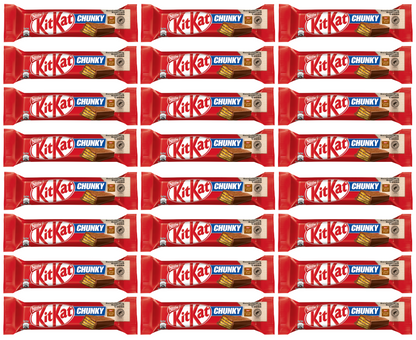 24 x Nestle Kitkat Chunky Milk 40Gm