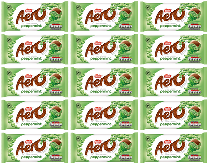 15 x Nestle Aero Peppermint Block 90Gm