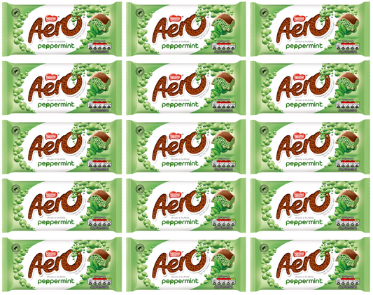 15 x Nestle Aero Peppermint Block 90Gm