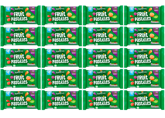 20 x Rowntree'S Fruit Pastilles 4 Pack Vegan 4X45Gm